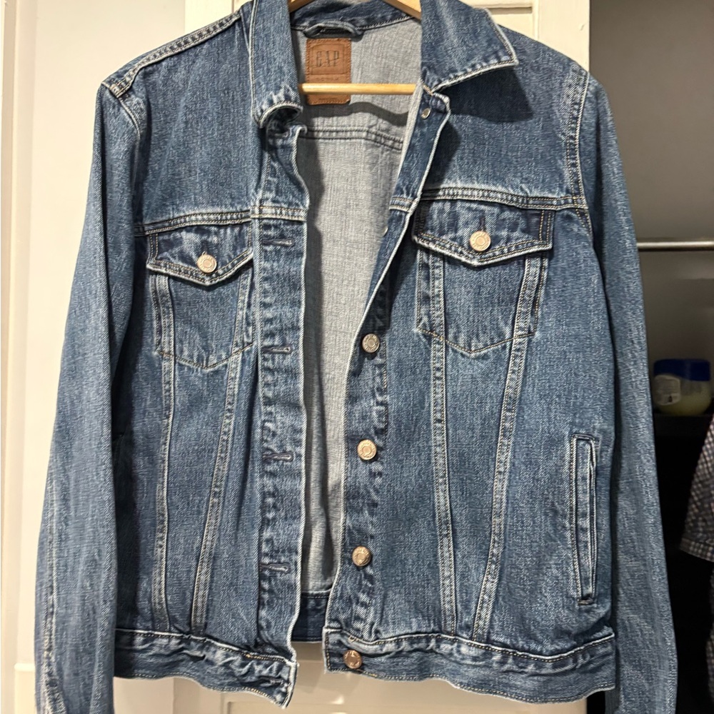 GAP Men's Blue Denim Jacket